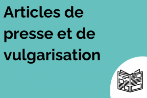 Article de presse et de vulgarisation